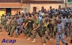 La grande marche olympique des forces de défense centrafricaines, des forces de la MINUSCA et des forces de l’EUTM