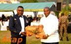 Le couple Présidentiel invité au repas du corps des officiers de l’armée centrafricaine