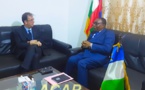 Le ministre Balalou : « les échanges avec l’ambassadeur Bruno Foucher portent sur des questions importantes de l’heure ».