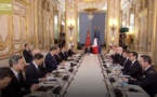​Le Président Xi Jinping s'est entretenu avec le Président français Emmanuel Macron