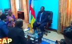 Le Ministre délégué au DDRR/SAPPR-RCA a accordé une audience à la Directrice Générale Adjointe de l’OIM.