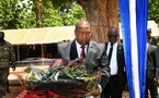 Le Président de la République rend un dernier hommage aux soldats tombés sur le champ de bataille à Zémio