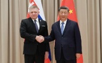 La Chine prête à travailler avec la Slovaquie pour relever les défis et sauvegarder la justice internationale