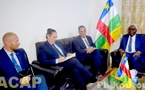 Le ministre Maxime Balalou reçoit l’ambassadeur Bruno FOUCHER
