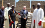 L’ambassadeur Charles Malinas s’implique fortement dans la réfection de la mosquée de Lakouanga