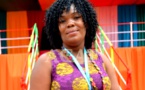 Nina Darnaye artiste interpelle les jeunes centrafricains à œuvrer pour la paix