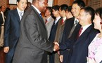 Les adieux de Bangui à la douzième mission médicale chinoise