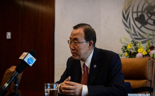 Le chef de l'ONU souhaite "un partenariat plus grand et plus fort" avec la Chine (INTERVIEW)