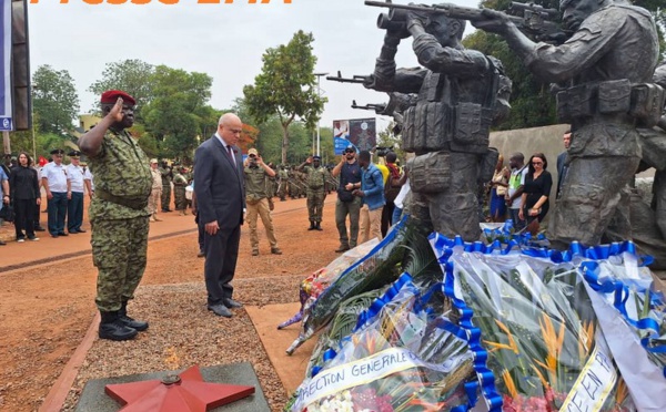 L'Armée centrafricaine participe à la célébration du 79eme anniversaire de la victoire de l’URSS sur les Nazis