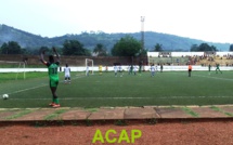 Le club Olympique Réal Bangui  3, Racing EGETEB de Mbaïki 0