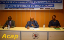 La RCA s’approprie du nouveau statut de l’entreprenant du droit OHADA