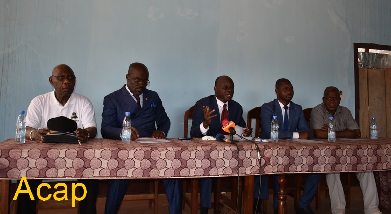 Conférence de presse Leaders des partis politiques de l'opposition 31 03 2022